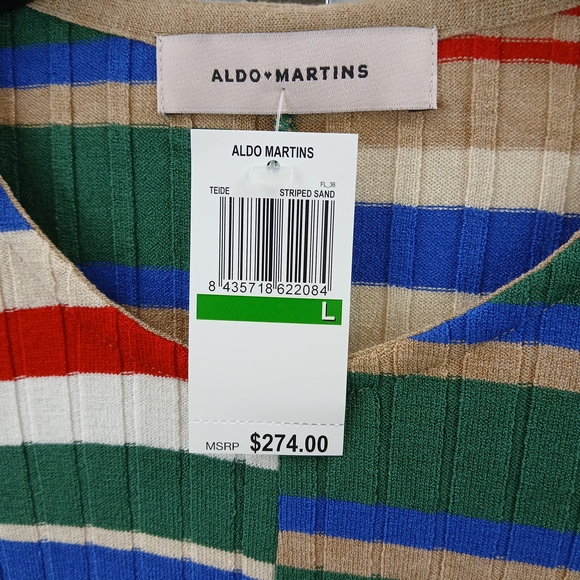 Aldo Martins Multicolor Striped Top - Picture 8 of 11
